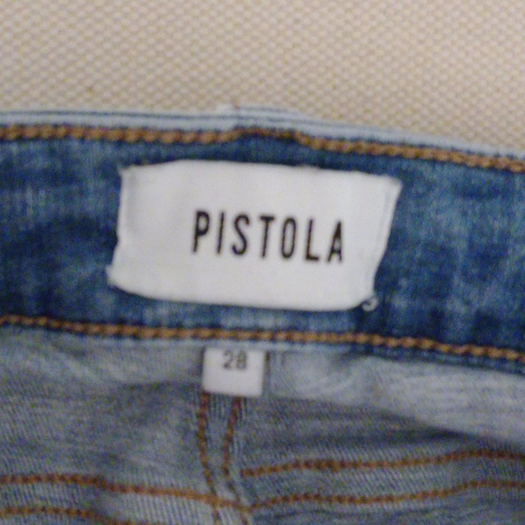 Pistola faded jeans distressed ankle size 28 - Picture 2 of 7